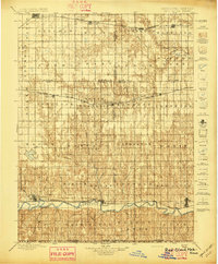Red Cloud 1897 topographic map thumbnail