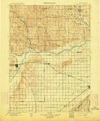 St. Paul 1899 topographic map thumbnail