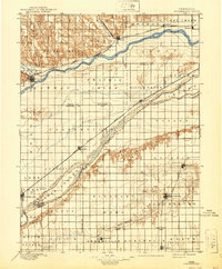 Stromsburg 1896 topographic map preview