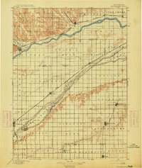 Stromsburg 1896 topographic map preview
