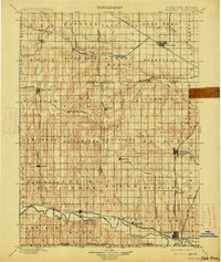 Superior 1898 topographic map preview