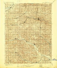 Weeping Water 1929 topographic map thumbnail