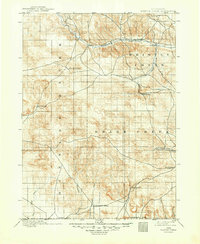 Whistle Creek 1899 topographic map thumbnail