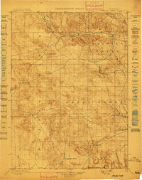 Whistle Creek 1899 topographic map thumbnail