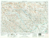 Broken Bow 1955 topographic map thumbnail