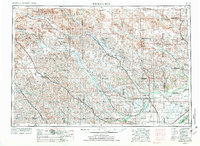 Broken Bow 1955 topographic map thumbnail