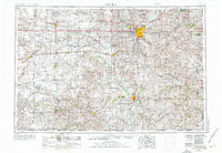 Lincoln 1955 topographic map thumbnail