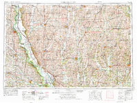 Nebraska City 1955 topographic map thumbnail