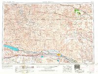 North Platte 1954 topographic map thumbnail