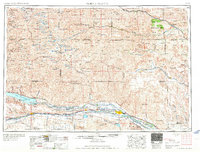 North Platte 1967 topographic map thumbnail