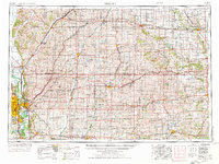 Omaha 1954 topographic map thumbnail