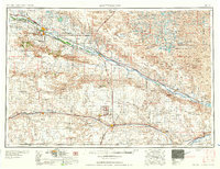 Scottsbluff 1954 topographic map thumbnail