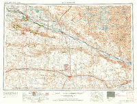 Scottsbluff 1954 topographic map thumbnail