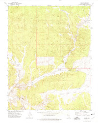 Acoma 1972 topographic map thumbnail