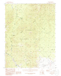 Adaven 1985 topographic map thumbnail