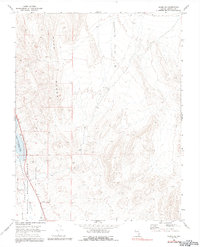 Alamo SE 1980 topographic map thumbnail