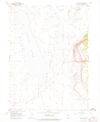 Alkali Lake 1966 topographic map thumbnail