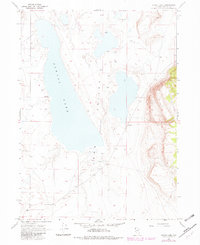 Alkali Lake 1966 topographic map thumbnail