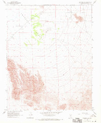 Amargosa Flat 1968 topographic map thumbnail