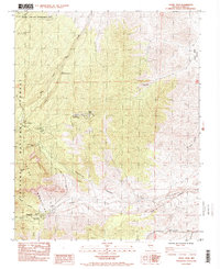 Angel Peak 1984 topographic map thumbnail
