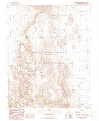 Apache Tear Canyon topographic map thumbnail