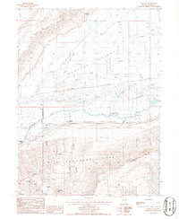 Argenta 1985 topographic map preview