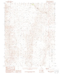 Arrow Canyon 1986 topographic map thumbnail