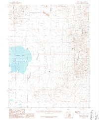 Artesia Lake 1986 topographic map thumbnail