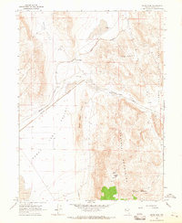 Astor Pass 1964 topographic map thumbnail