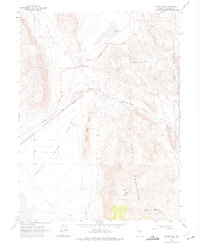 Astor Pass 1964 topographic map thumbnail