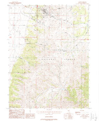 Austin 1988 topographic map thumbnail