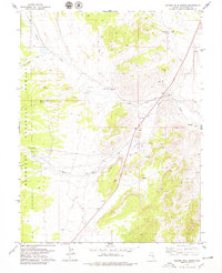 Badger Hole Spring 1978 topographic map thumbnail