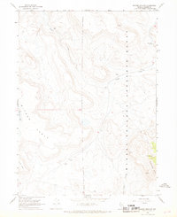 Badger Mtn NW topographic map thumbnail