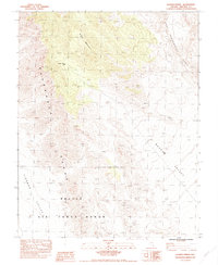 Badger Spring topographic map thumbnail
