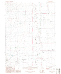 Baker 1986 topographic map thumbnail
