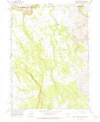 Barrel Springs 1966 topographic map thumbnail