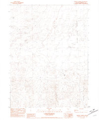 Barrett Springs 1981 topographic map thumbnail