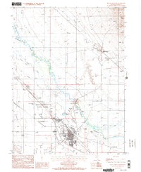 Battle Mountain 1985 topographic map thumbnail