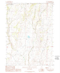 Bear Mountain 1989 topographic map thumbnail