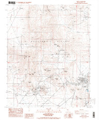 Beatty 1987 topographic map thumbnail