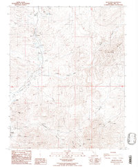 Beatty Mtn topographic map thumbnail