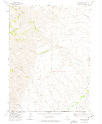 Beaver Creek 1970 topographic map thumbnail