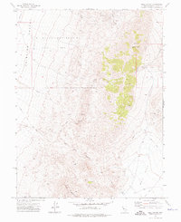 Bell Canyon 1972 topographic map thumbnail