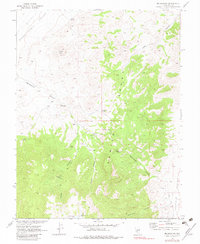 Bellehelen 1968 topographic map thumbnail
