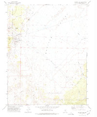 Belmont East 1971 topographic map thumbnail