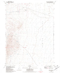 Betty Creek 1981 topographic map thumbnail