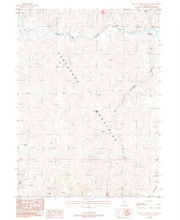 Big Cottonwood Canyon 1987 topographic map thumbnail