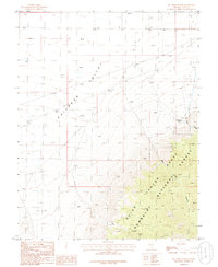 Big Creek Ranch 1985 topographic map thumbnail