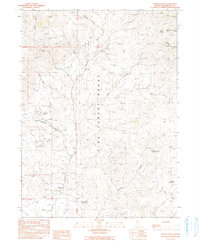 Bishop Peak 1990 topographic map thumbnail
