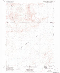 Black Rock Point East 1981 topographic map thumbnail